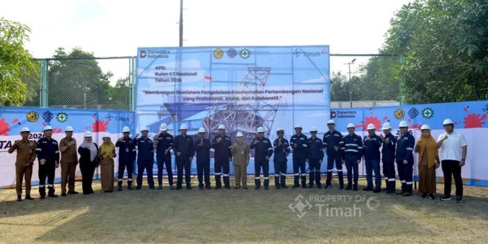 Gelar Apel Akbar Bulan K3, PT Timah,Tbk Beri Penghargaan Pada Karyawan Dan Mitra Kerja