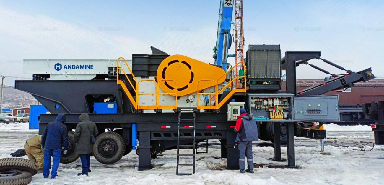Pabrik Jaw Crusher Portabel untuk Menghancurkan Material Batuan Keras di Lokasi Penambangan Terpencil – Mining Doc